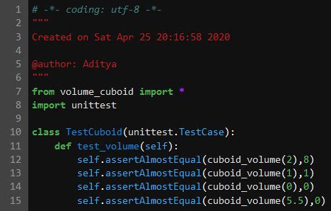 unit test python naming convention